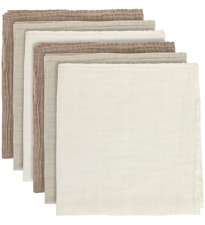 Pippi Stofbleer - 6-pak - 65x65 cm - Taupe Gray billede