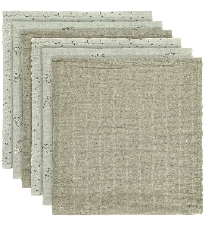 Pippi Stofbleer - 6-pak - 65x65 cm - Dried Sage billede