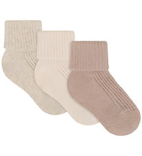 Minymo Socks - 3-Pack - Birch