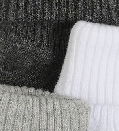 Minymo Socks - 3-Pack - Light Grey Melange