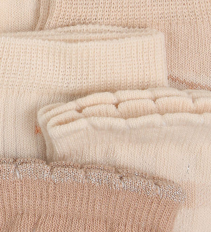 Minymo Socks - 5-Pack - Rugby Tan