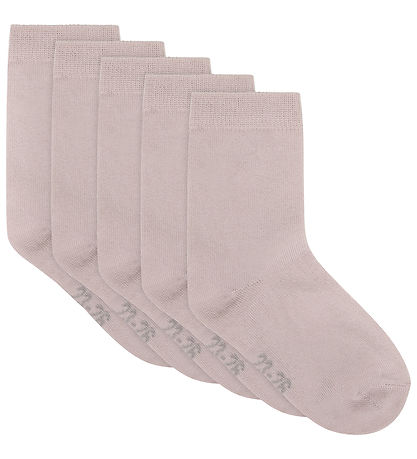 Minymo Ankle Socks - 5-Pack - Shell