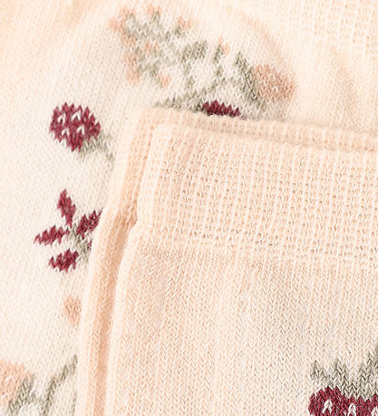 Minymo Strømper - 2-pak - Birch