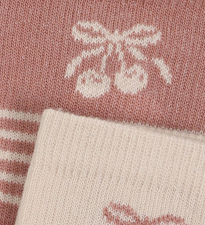 Minymo Strømper - 2-pak - Canyon Clay