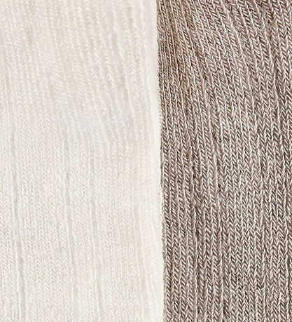 Minymo Strømper - 2-pak - Light Taupe