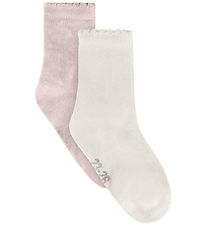 Minymo Strømper - 2-pak - Shell