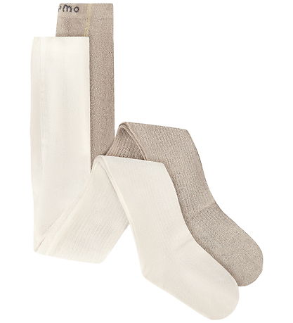 Minymo Strømper - 2-pak - Taupe
