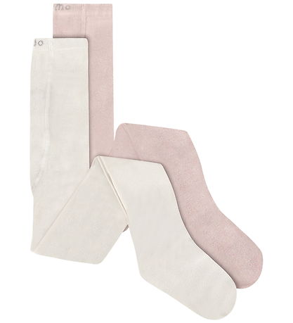 Minymo Strømper - 2-pak - Shell