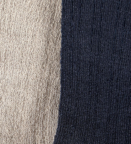 Minymo Strømper - 2-pak - Night Gray