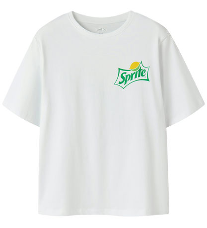 LMTD T-shirt - NlnMadden - Sprite - Bright White