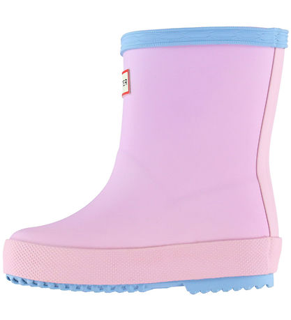 Hunter Gummistøvler - Kids First - Blue Frost/Parfait Pink