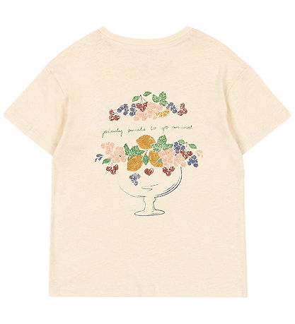 Konges Sløjd T-shirt - Era - Buttercream/Juicy