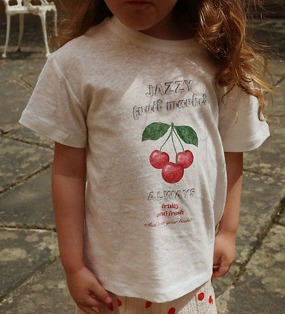 Konges Sløjd T-shirt - Era - Off White/Jazzy