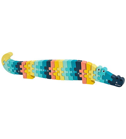 Kinder and Kids Puslespil - 26 Brikker - Krokodille