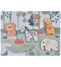 Kinder and Kids Puzzlespiel - 6 Teile - Jungle