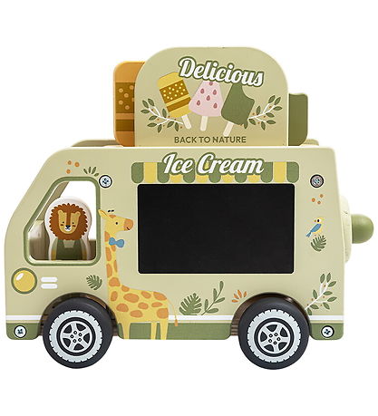 Kinder and Kids Trælegetøj - Isbil