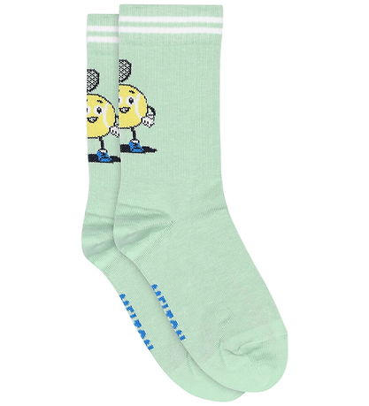 Melton Strømper - Tennis Star - Mint