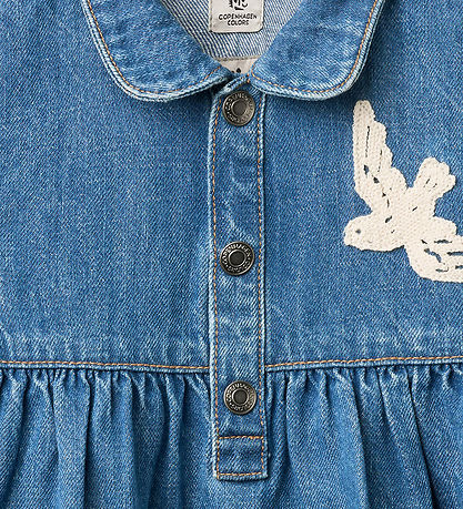Copenhagen Colors Kjole - Denim - Indigo Blue Wash