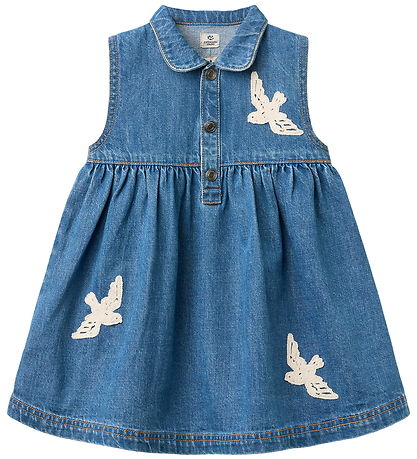 Copenhagen Colors Kjole - Denim - Indigo Blue Wash