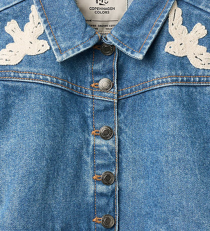 Copenhagen Colors Denimjakke - Indigo Blue Wash