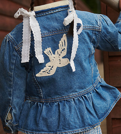 Copenhagen Colors Denimjakke - Indigo Blue Wash