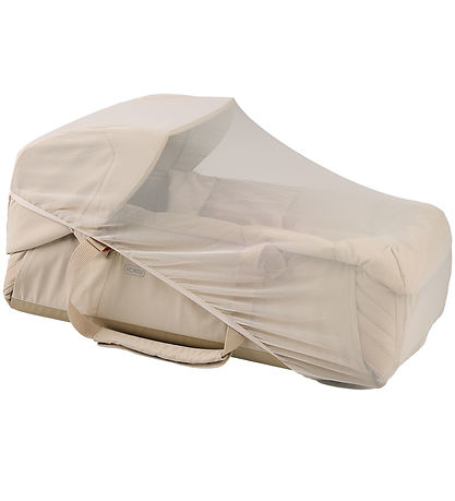 Voksi Solskærm Og Myggenet - Carry Me - Seashell Sand