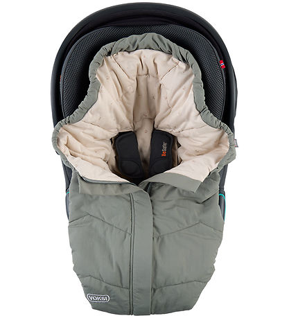 Voksi Footmuff - Move Light - Meadow Green Leaf