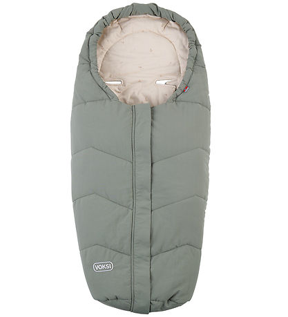 Voksi Footmuff - Move Light - Meadow Green Leaf