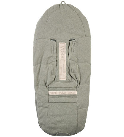 Voksi Footmuff - Breeze Light - Meadow Green Solid