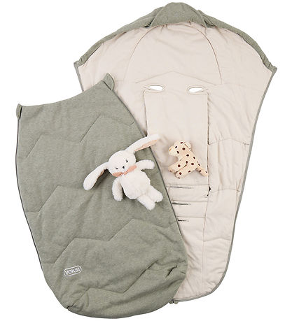 Voksi Footmuff - Breeze Light - Meadow Green Solid