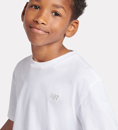 New Balance T-shirt - Logo - Bright White