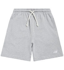 New Balance Shorts - French Terry - Athletic Grey Heather