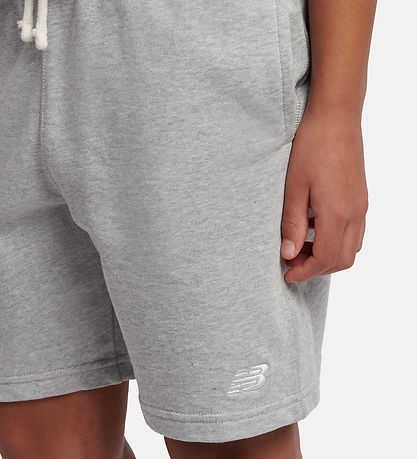New Balance Shorts - French Terry - Athletic Grey Heather