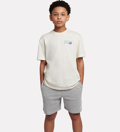 New Balance Shorts - French Terry - Athletic Grey Heather