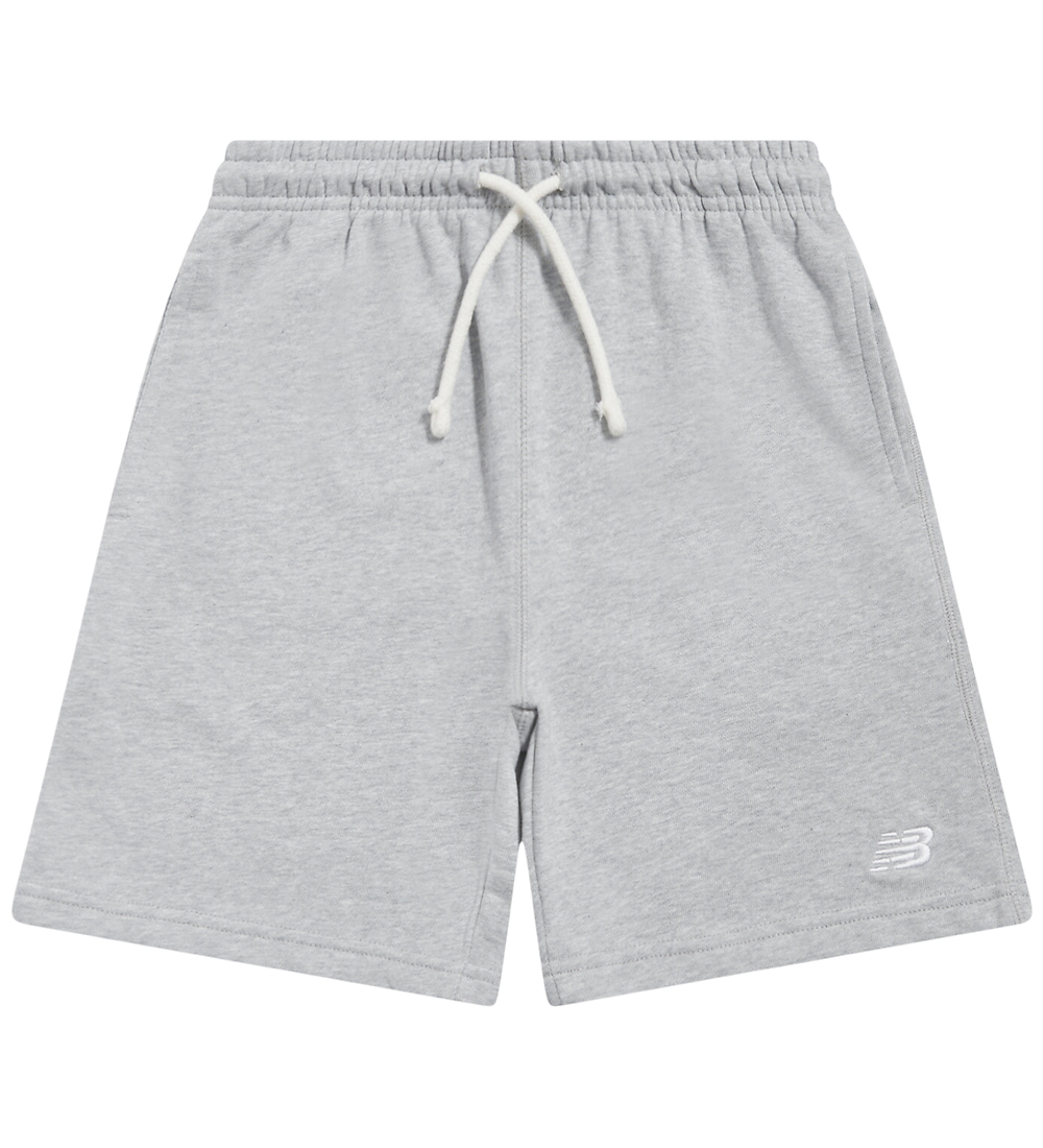 New Balance Shorts en Molleton - French Terry - Athltique Grey - New Balance - 15-16 ans 170-176 - Shorts 40 €