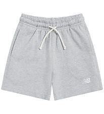 New Balance Shorts - French Terry - Athletic Grey Heather