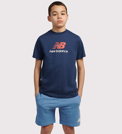 New Balance T-shirt - Stacked logo - Navy