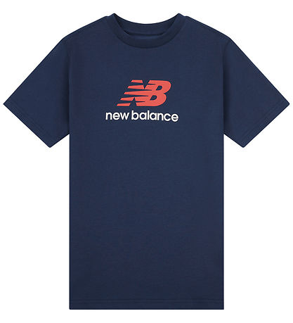 New Balance T-shirt - Stacked logo - Navy