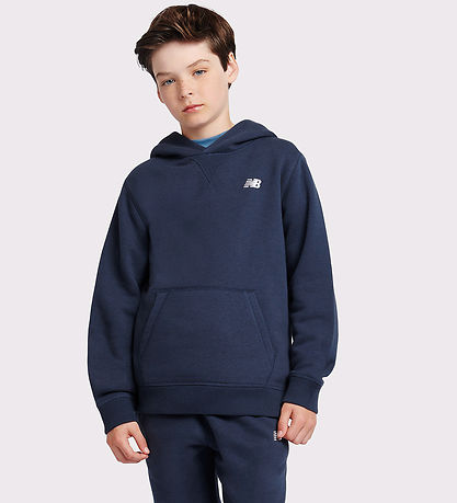 New Balance Hættetrøje - Logo - Navy
