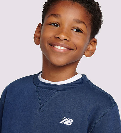 New Balance Sweatshirt - Logo - Navy