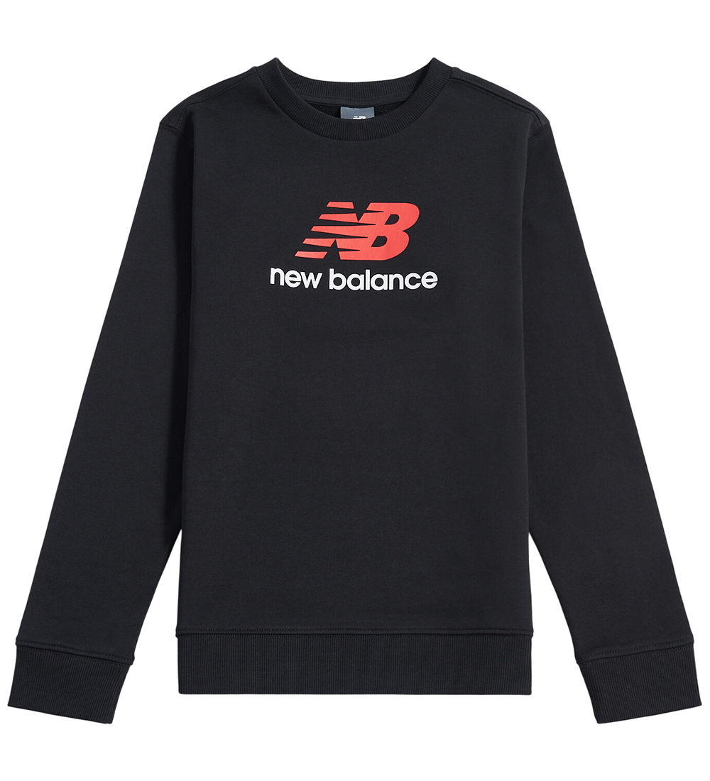 New Balance Sweatshirt - Logo-Print - Caviar - New Balance - 12-13 Jahre (152-158) - Sweatshirts