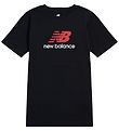 New Balance T-shirt - Stacked Logo - Caviar