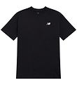 New Balance T-shirt - Logo - Caviar
