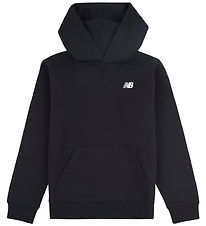 New Balance Hættetrøje - Logo - Caviar