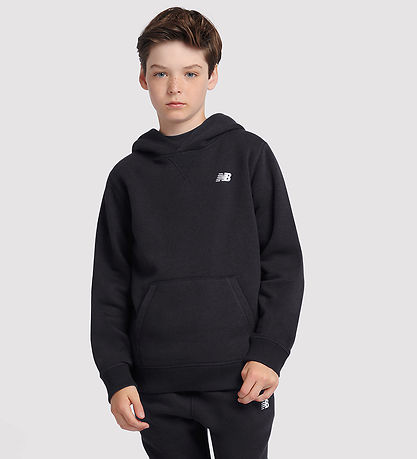 New Balance Hættetrøje - Logo - Caviar