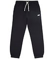 New Balance Sweatpants - Logo - Caviar