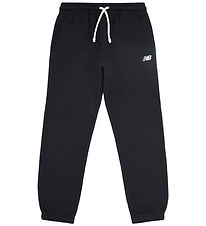 New Balance Sweatpants - Logo - Caviar