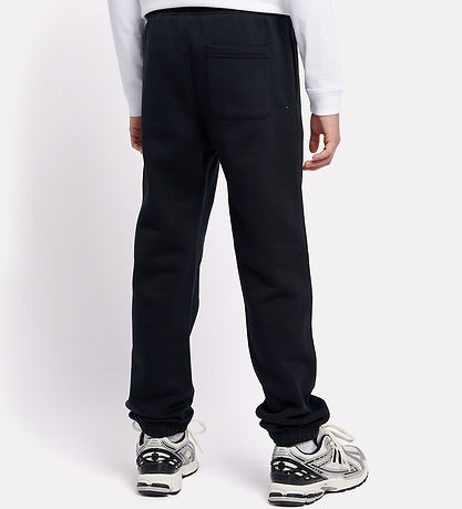 New Balance Sweatpants - Logo - Caviar