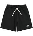 New Balance Shorts - French Terry - Caviar