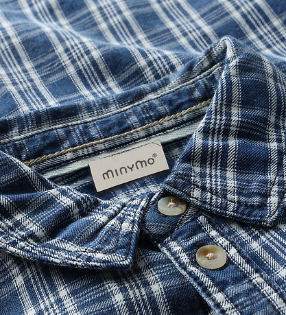 Minymo Skjorte - Dutch Blue